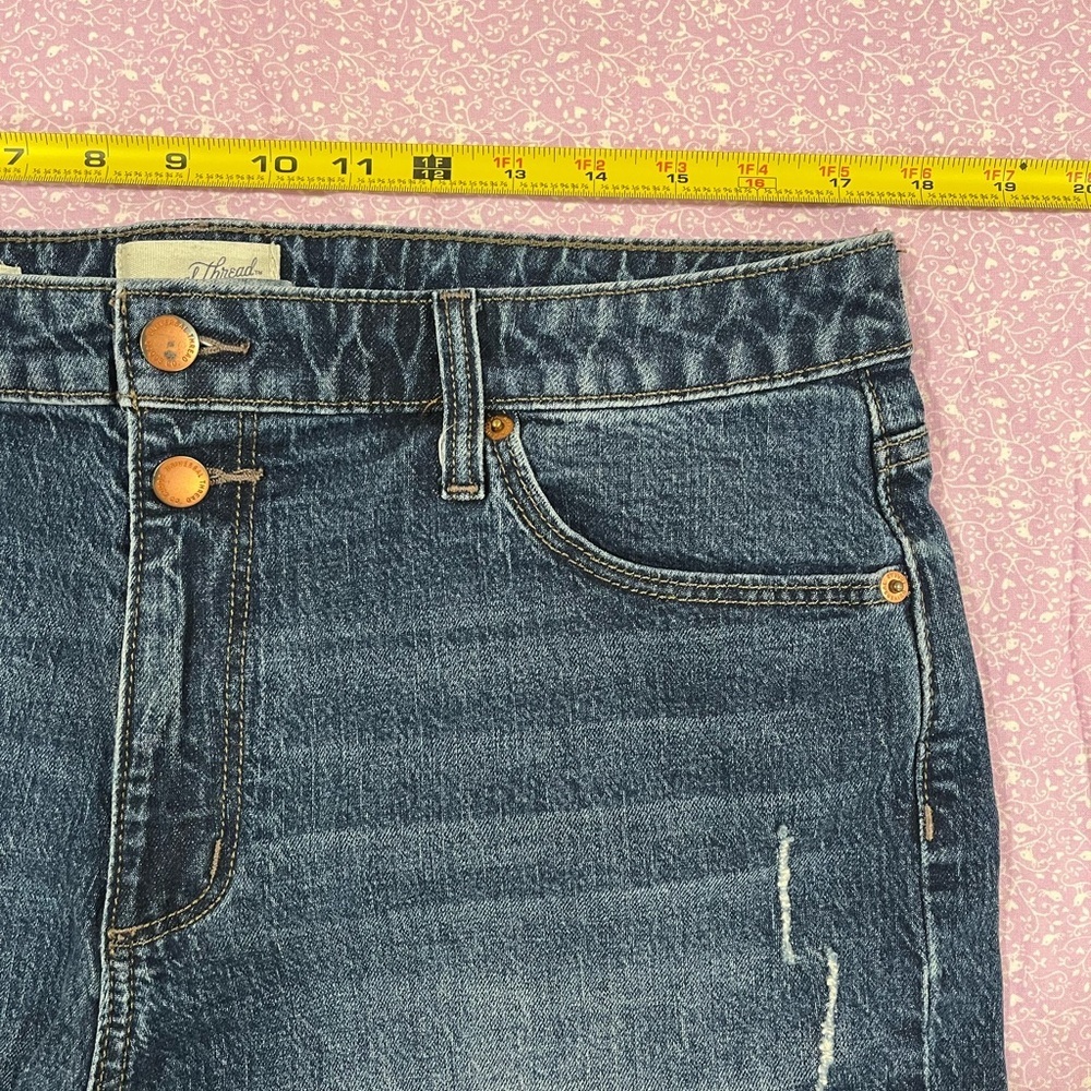 Universal Thread Vintage Midi Jean Shorts - Size 14/32R - Picture 7 of 9